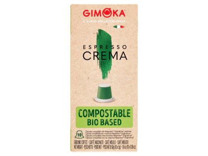 Gimoka Crema Kompostovateľné Kapsuly Kompatibilné S Nespresso - 10x