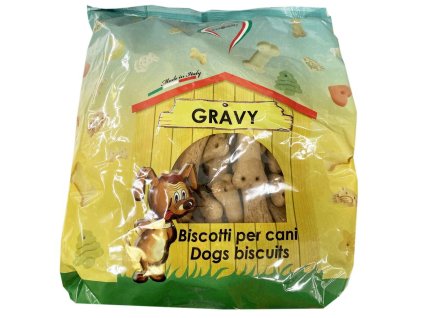 Peteataly chrumkavé sušienky pre psov s gravy príchuťou 750g