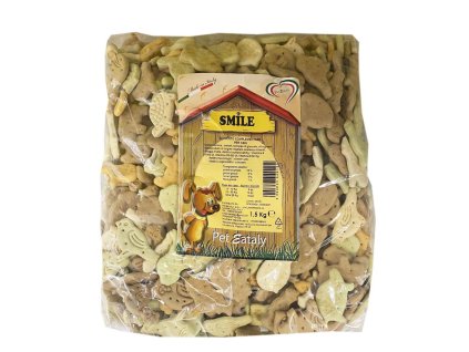 Peteataly chrumkavé sušienky pre psov 1,5kg