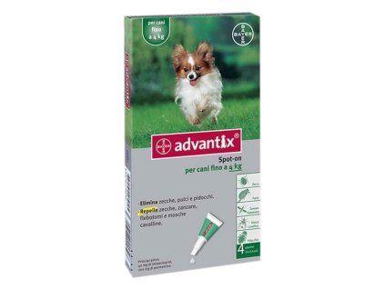 Advantix antiparazitný spot‑on pre psov 4ks-0,4ml