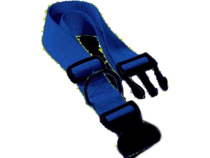 Ferplast nastaviteľný nylonový obojok v elegantnej modrej farbe 1ks