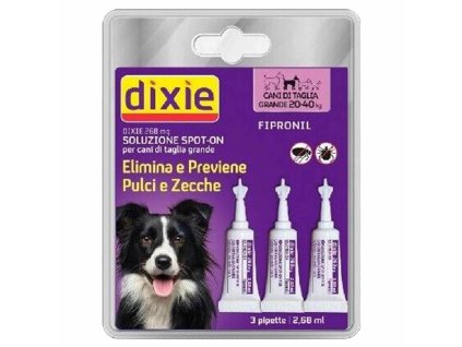 Dìxìe antiparazitný spot‑on pre psov 0,50ml-3ks