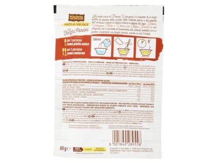 Polenta Valsugana instantná polenta s hubami 80g