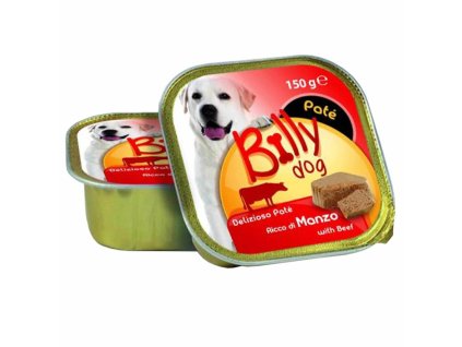 Billy Dog Jemná paštéta s hovädzím mäsom 150g