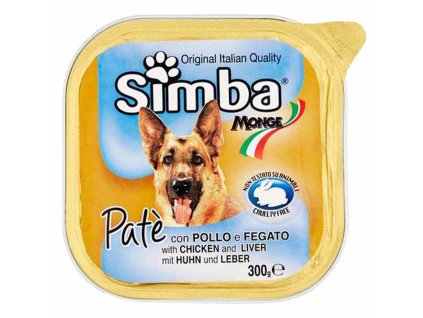 Simba výživná paštéta s kuracím mäsom a pečeňou 300g