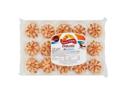 Forneria artigiana kokosové pusinky 220g