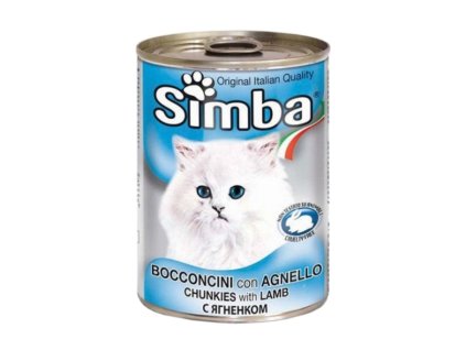 Simba šťavnaté mäsové kúsky v omáčke s jahňacinou 415g