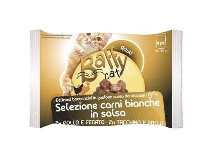 Baffy Cat mokré krmivo v omáčke  100g-4ks