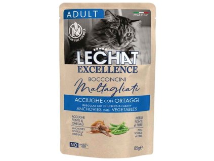 Le Chat Excellence lahodné kúsky rýb so zeleninou v šťavnatej omáčke 85g