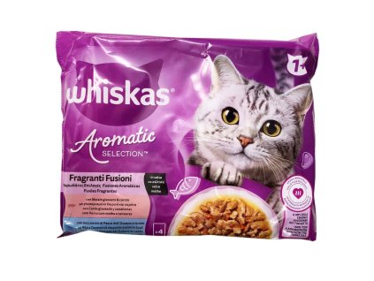 Whiskas vlhké krmivo pre mačky 85g-4ks