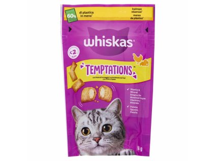 Whiskas hrumkavé maškrty s kuracím mäsom a syrom 60g