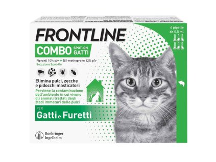 Frontline komplexná ochrana proti blchám a kliešťom 0,5ml-6ks
