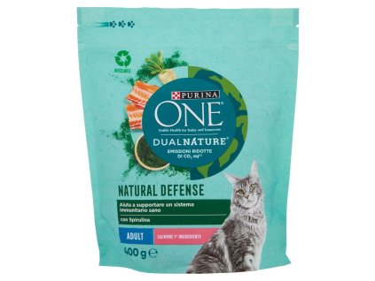 Purina suché krmivo s kvalitným lososom a prírodnými zložkami 400g