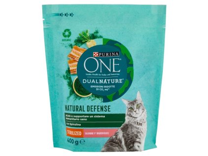 Purina suché krmivo s lososom a prírodnými zložkami 400g