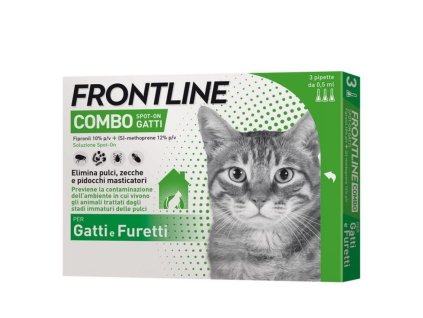 Frontline účinná ochrana proti blchám a kliešťom s dvojitým účinkom 0,5ml-3ks