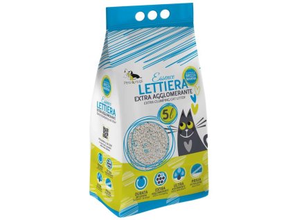 PETS & HUGS zhlukujúce parfumované stelivo 5l