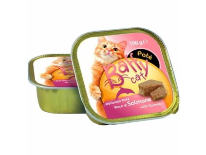 Baffy Cat jemná paštéta pre mačky s lososovou príchuťou 100g
