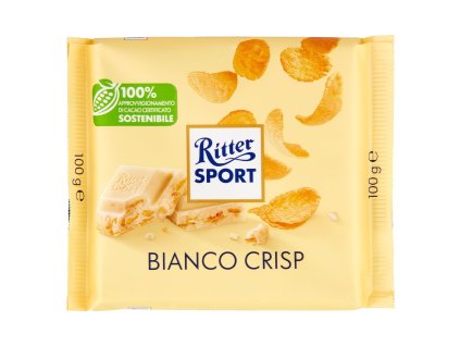 Ritter čokoláda biela s cereáliami 100g