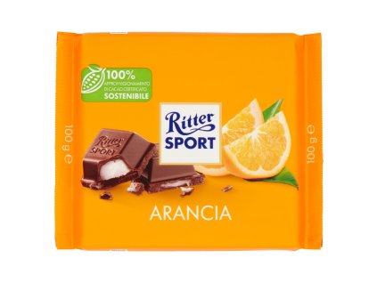Ritter čokoláda s pomarančovou náplňou 100g