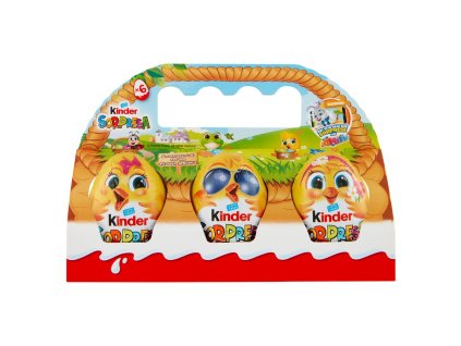 Kinder vajíčka s prekvapením 6 x 20g
