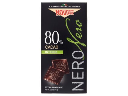 Novi Tableta Černá Fondán 80% - 75g