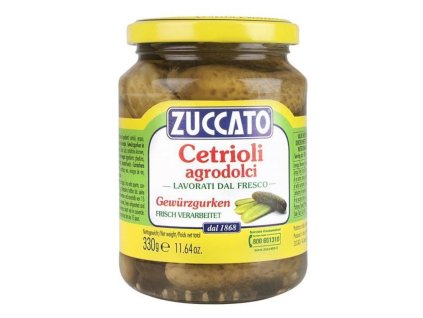 Zuccato zavárané uhorky 370 g