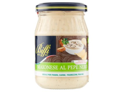 Biffi majonéza s černým pepřem 180 g