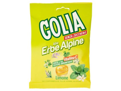 Golia Golium Bylinkové Cukríky Citrón - 60gr