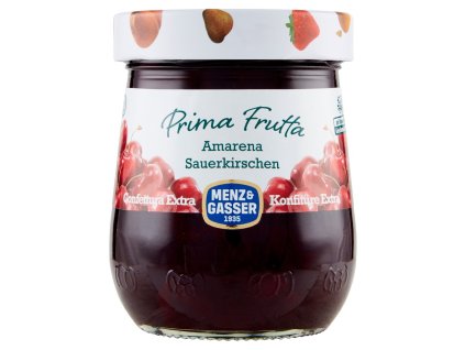 Menz&Gasser Džem Z Prvního Ovoce Z Černých Třešní - 340g