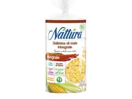 Náttúra celozrnné kukuričné chlebíky 200g