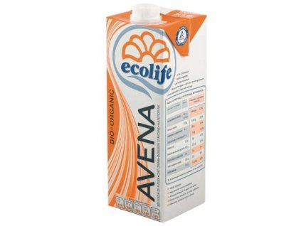 Ecolife ovsenný nápoj UHT 1l