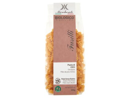 Marchesato bezlepkové těstoviny Fusilli cizrna 250g