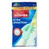 Ochranné rukavice Vileda Extra Sensation L/9 1 ks