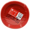 Jednorázové talíře Smart 22 cm, 10 ks, červené