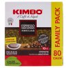 Kimbo Napoli kapsle ve filtračním papíru, 80 ks
