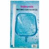 RETINO CON MANICO FISSO IN PLASTICA PER PISCINE