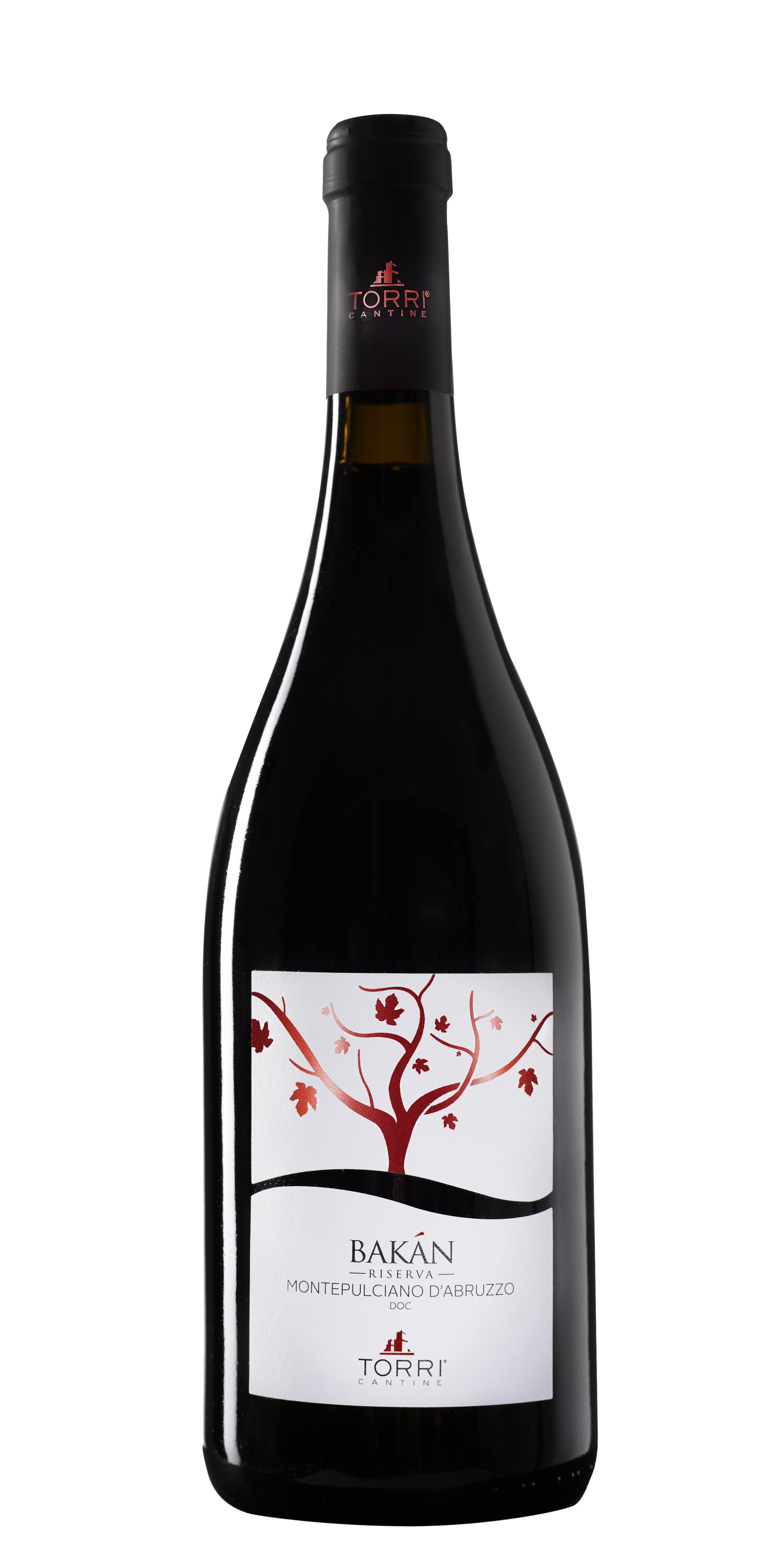 Torri Cantine Bakán Montepulciano D’Abruzzo DOC Riserva 2018 0,75 l