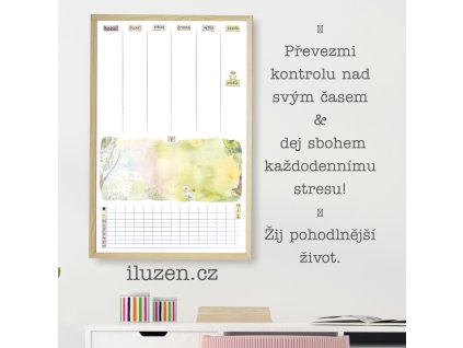 Kalendář Můj timemanagement iluzen.cz