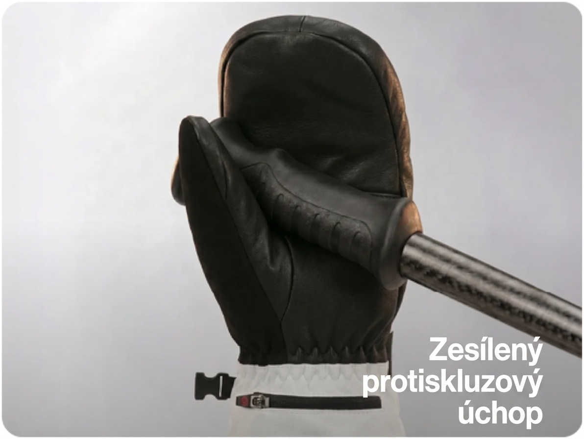 Vyhřívané palčáky SAVIOR 2.0 – zesílený protiskluzový úchop