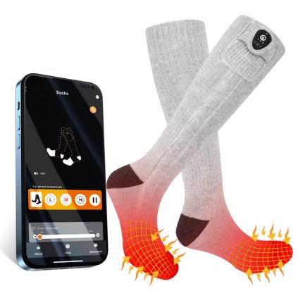 Fűtött töltő térdvédők SAVIOR APP Control 2200mAh