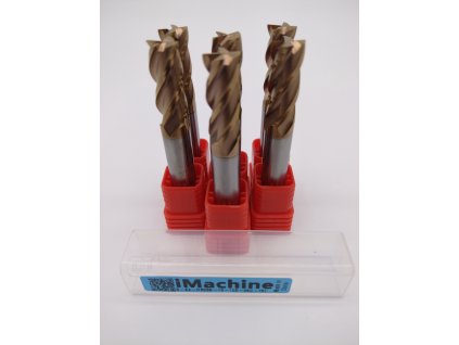 Face End Mills for Steel 4 Flutes HRC55 Ø4-4D-10C-50L