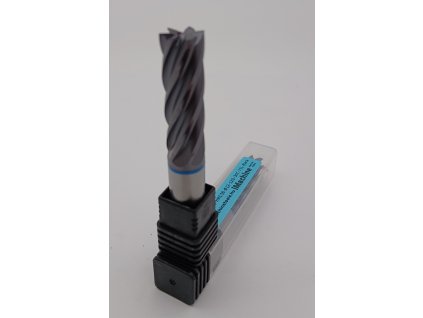 6 élű sarkos szármaró (Kemény fémhez) - Fekete TGB-S-K6-HRC58-Ø12-12D-30C-75L-Black