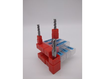 3 élű keményfém aluminium tórusz maró HRC55 Ø6R1.0-6D-15C-50L