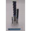 Face End Mills for Steel 4 Flutes - Fekete TGB-S-K4-HRC58-Ø12-12D-30C-75L-Black
