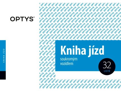 Kniha jízd soukromého vozidla, A6, 32 listů  Katalogové číslo: 110020       EAN: 8590384117002