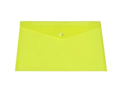 Obálka s drukem, A4 diagonal, PP, žlutá  Katalogové číslo: 702125  EAN: 8595082488416