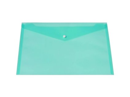 Obálka s drukem, A4 diagonal, PP, zelená  Katalogové číslo: 702225  EAN: 8595082488423