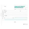 Příjmový doklad jednoduchý, A6, 100 listů, Samopropis  Katalogové číslo: 110018       EAN: 8590384130209