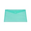 Obálka s drukem, A4 diagonal, PP, zelená  Katalogové číslo: 702225  EAN: 8595082488423