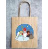 Papírová taška - Mikuláš - hnědá barva 180x80x240mm  Katalogové číslo: 501723       EAN: 8594201841422